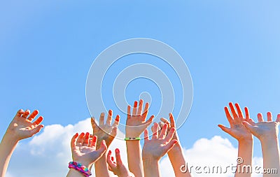 Reach for the Sky Stock Photo