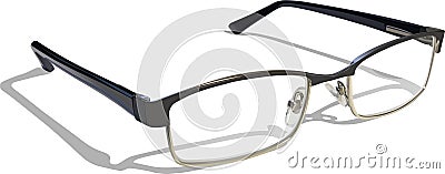 Reading Glasses Stock Photo