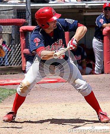 Reading Phillies' Tim Kennelly Editorial Stock Photo