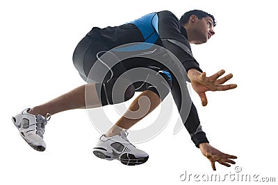 Ready, steady... Stock Photo