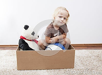 Ready to move Stock Photo