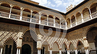 Real Alcazar, Sevilla Stock Photo