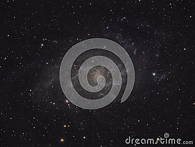 Spiral galaxy Stock Photo