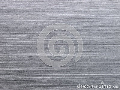 Real brushed aluminum texture Stock Photo