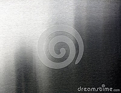 Real brushed metal Stock Photo