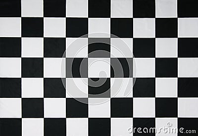 Real checkered flag Stock Photo