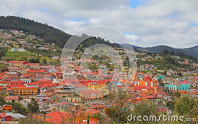 Real del monte town near pachuca, hidalgo, mexico VII Editorial Stock Photo