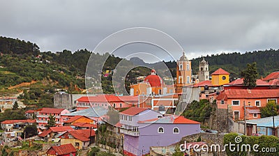 Real del monte town near pachuca, hidalgo, mexico XIII Editorial Stock Photo