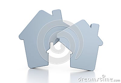 Real estate agency Stock Photo