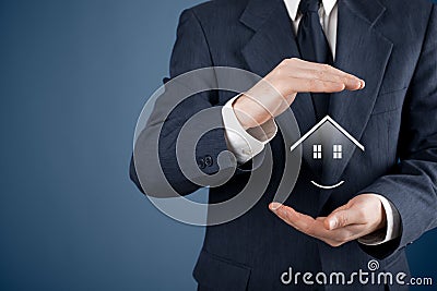 Property insurance Stock Photo