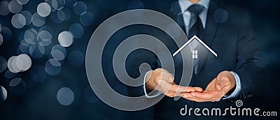 Real estate agent Stock Photo