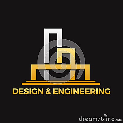 Real Estate, Building, Construction and Architecture Logo Vector Design Vector Illustration