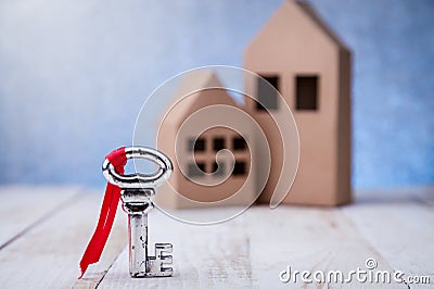 Real estate or buying a new home concept. Stock Photo