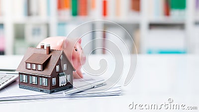 Real estate, home loan and mortgages Stock Photo