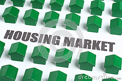 Real estate housing market Stock Photo