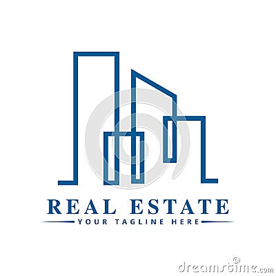 Real Estate Logo Stock Photo