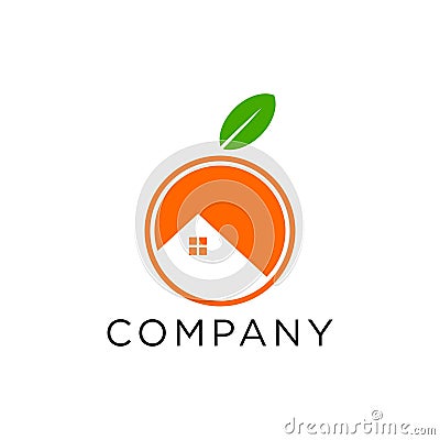 Real estate logo vector Stock Photo