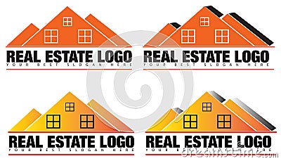 Real Estate or Realtor Logo Vector Stock Photo