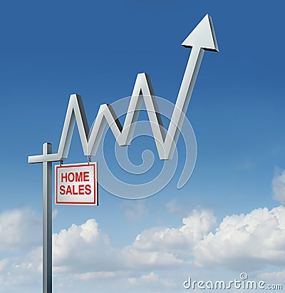 Real Estate Recovery Stock Photo