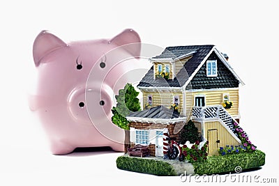 Real Estate Savings Stock Photo