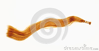 Real Human Hair Stock Photo