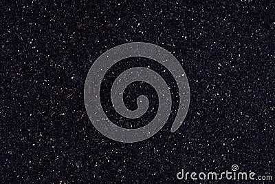 Real natural GRANITE Black Galaxy texture pattern Stock Photo