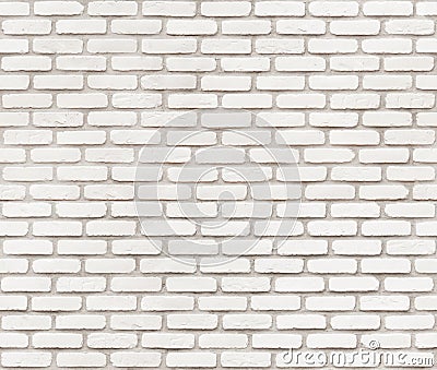 Real Seamless Texture, Large White brick wall texture, Stacked slabs Brick walls textures. Stock Photo