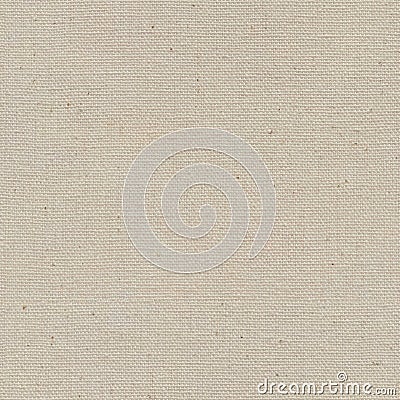 Real seamless texture smooth cotton canvas calico fabric. Repeating pattern. Stock Photo