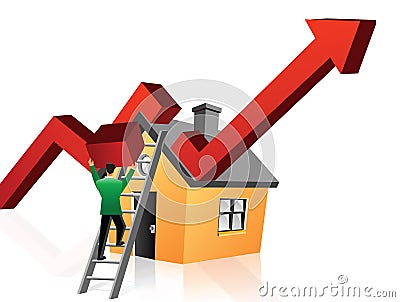 Realestate economy Stock Photo