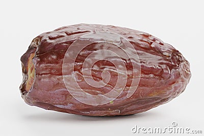 3D render of Dried Date Stock Photo