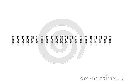Realistic Detailed 3d Notebook Bind Calendar Spring. Vector Vector Illustration