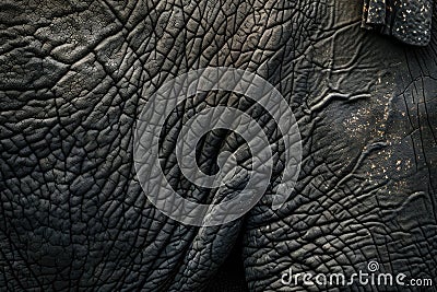 Realistic elephant skin texture Stock Photo