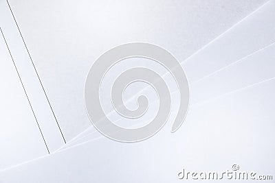 White Papers Texture for Abstract Geometric Background Stock Photo