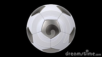 Realistic Iron Metal Soccer Ball Isolated on Black Background. 3d Looping Animation Stock Video - Video of footage, leather: 161351365 Realistic Iron Metal Soccer Ball Isolated on Black Background. 3d Looping Animation Stock Video - Video of footage, leather: 161351365