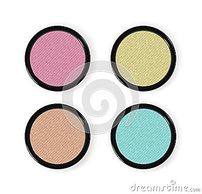 Realistic makeup cosmetics vector set Vector Illustration