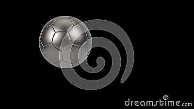 Realistic Metal Iron Soccer Ball Isolated on Black Background. 3d Animation. Stock Video - Video of isolated, championship: 167341955 Realistic Metal Iron Soccer Ball Isolated on Black Background. 3d Animation. Stock Video - Video of isolated, championship: 167341955