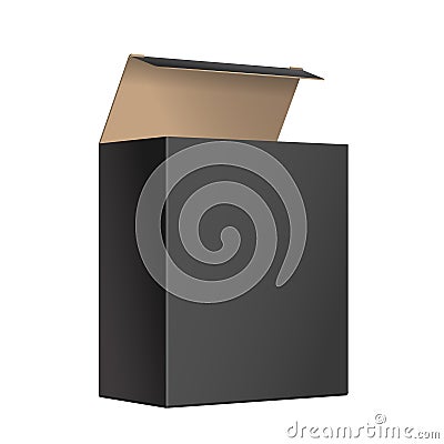 Realistic Package Box. For Software, device Vector Illustration