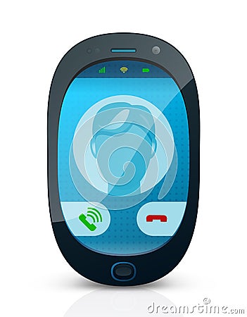 Realistic phone vector Vector Illustration