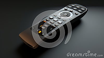 Realistic Remote Control With Sleek Design Stock Photo