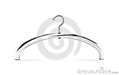 Realistic vector of cloth hanger Vector Illustration