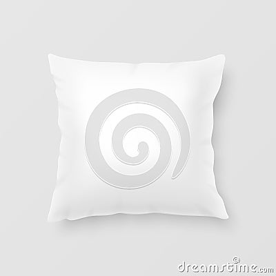 Realistic vector pillow Vector Illustration