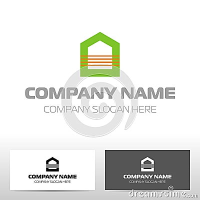 Realty logo design Vector Illustration