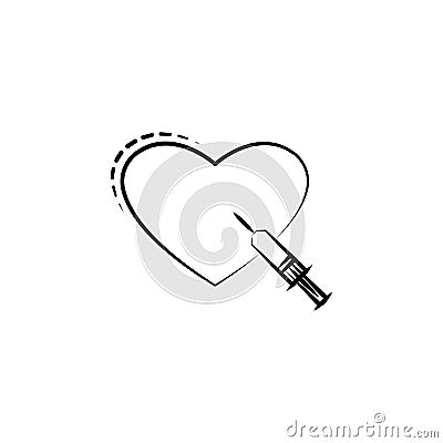 Reanimation icon. Element of mad science icon for mobile concept and web apps. Hand drawn Reanimation icon can be used for web and Stock Photo
