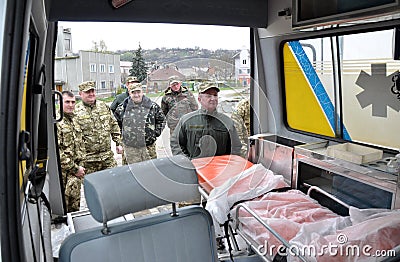 Reanimation for Ukrainian military_8 Editorial Stock Photo