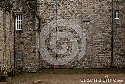 The Castle Fraser in Sauchen, Inverurie, Scotland, UK Stock Photo