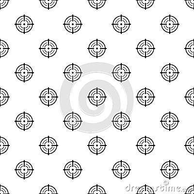 Rear sight pattern seamless vector Vector Illustration