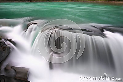 Fraser River, Rearguard Waterfalls, British Columbia Stock Photo