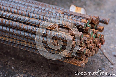 Rebar Stock Photo