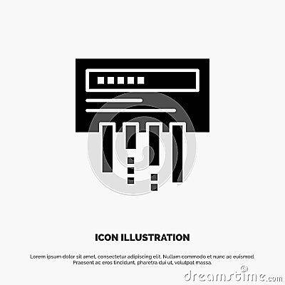 Receiver, Router, Wifi, Radio solid Glyph Icon vector Vector Illustration