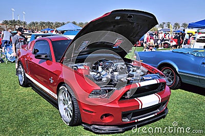 Awesome High Performance Ford Mustang Editorial Stock Photo